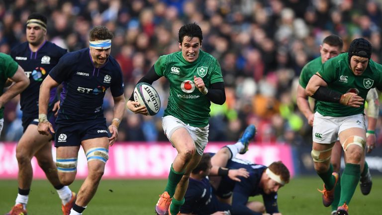 Joey Carbery came into the heat of battle and did brilliantly