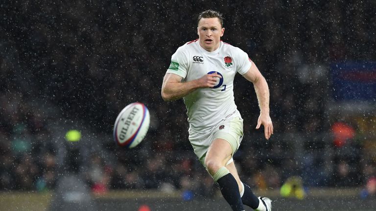 Chris Ashton will start on the wing in place of Jack Nowell against France