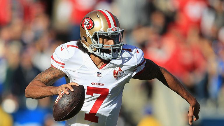 Colin Kaepernick's last NFL game was on January 1, 2017