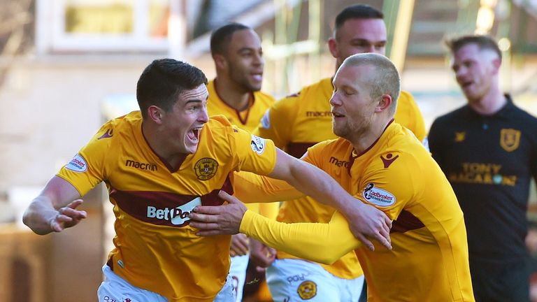 Hastie has been in prolific form for Motherwell