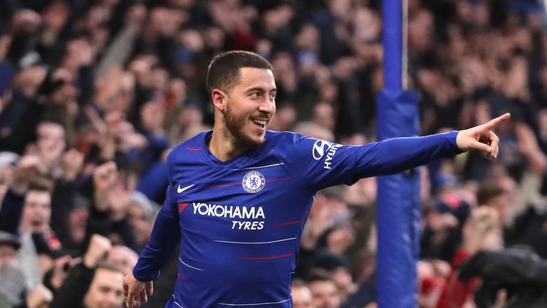 Hazard is yet to commit his long-term future to Chelsea