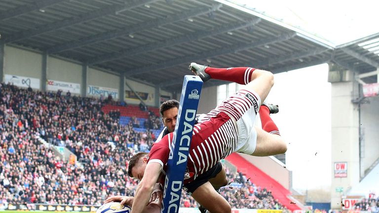 Joe Burgess showing sensational skills