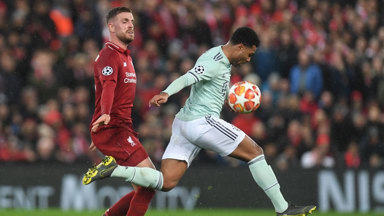 Jordan Henderson put in an impressive performance at Anfield