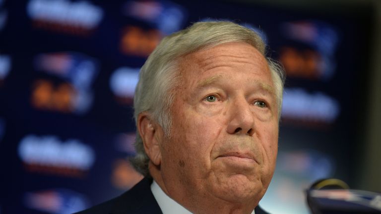 NFL Commissioner Roger Goodell says he is not close to deciding if there will be disciplinary action against New England Patriots owner Robert Kraft, who has entered a not guilty plea on two counts of solicitation of prostitution.