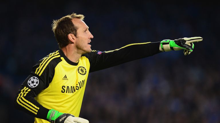 Schwarzer became the oldest player to debut in the Champions League when he was with Chelsea