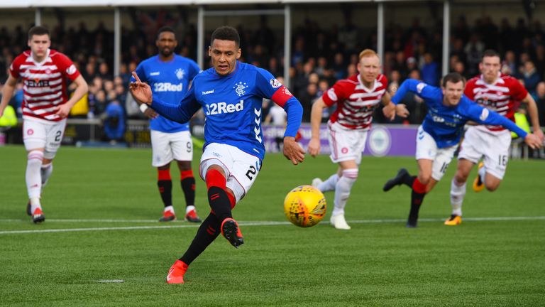 Rangers' James Tavernier scored 14 penalties last season