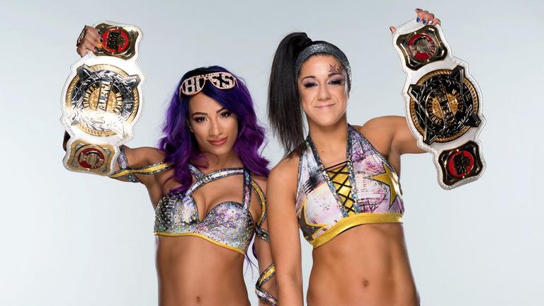 Sasha Banks and the Bayley Team Championship will be in a four-man WrestleMania match