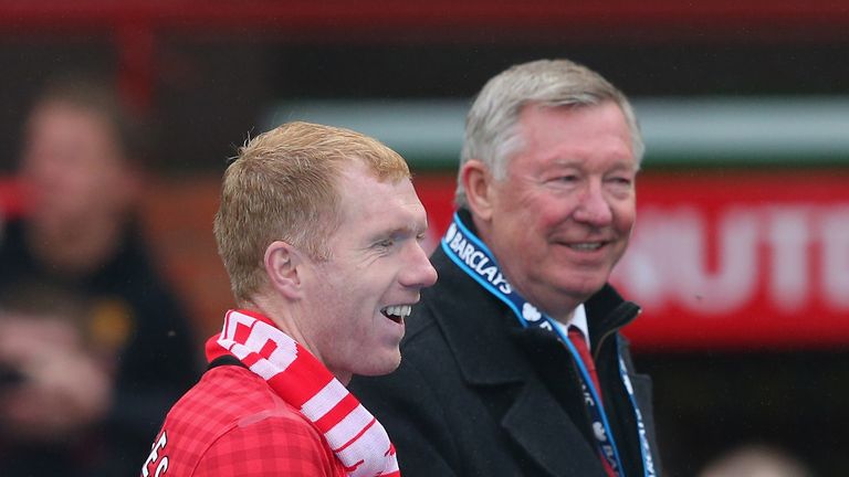 Paul Scholes came through the Manchester United academy