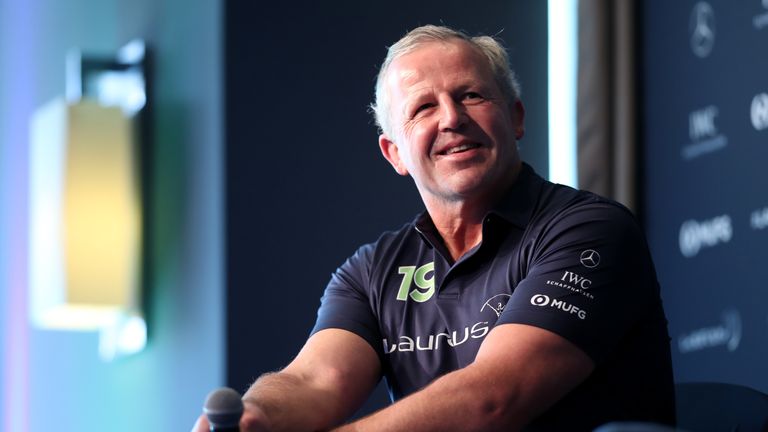 Laureus academy chairman Sean Fitzpatrick was speaking during a Rugby World Cup discussion