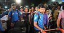 Bangladesh team arrive home from NZ
