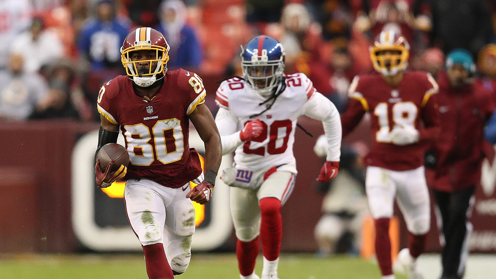 Jamison Crowder, Washington Redskins receiver, listed as