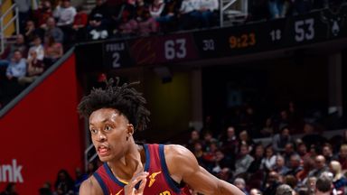 Collin Sexton set a new Cavaliers rookie record by scoring 20 points or more in eight straight games 
