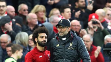 Jurgen Klopp and Mohamed Salah are on the title hunt with Liverpool

