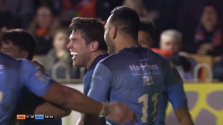 Highlights from the Mend-A-Hose Jungle where unbeaten St Helens thrashed Castleford Tigers on Friday night