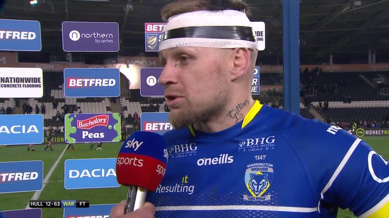 Blake Austin said Warrington's win over Hull FC was the result of their first 80-minute performance of the season.