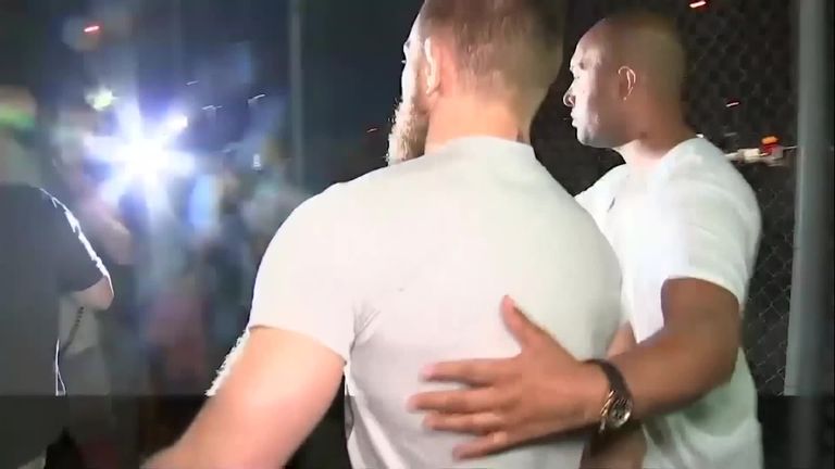 Watch Conor McGregor leave a jail in south Florida 
