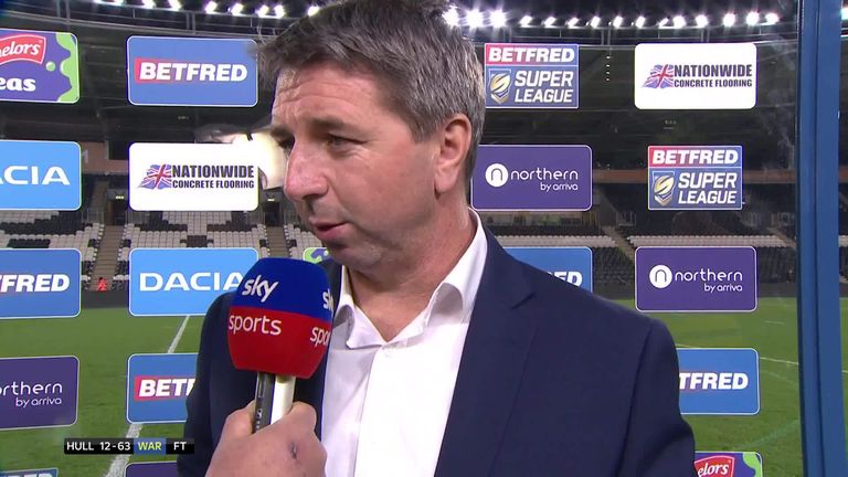 Warrington coach Steve Price said his team set the platform for their win over Hull FC in the first 20 minutes of the game.