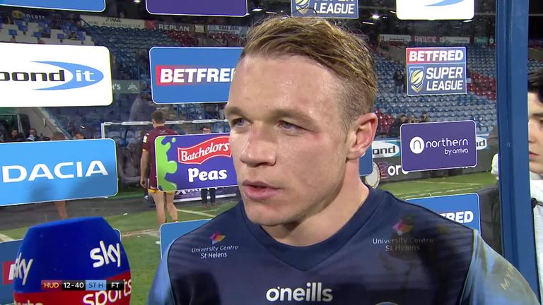 Man of the match Jonny Lomax paid credit to Huddersfield following Saints' win at the John Smith's Stadium