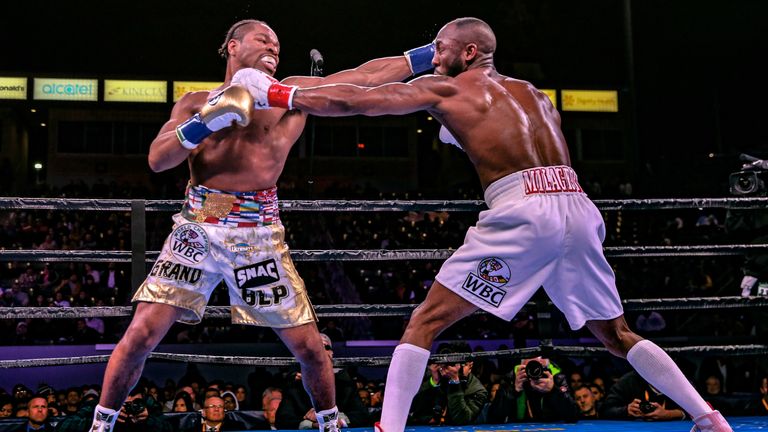 Shawn Porter defeated Yordenis Ugas on points in WBC title fight