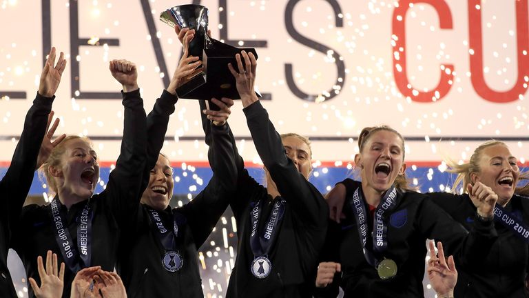 England Women ganó la Copa SheBelieves en 2019