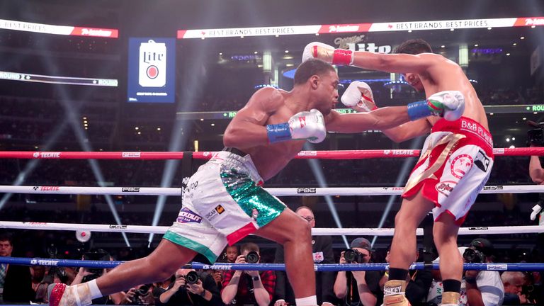 Errol Spence Jr unanimously outpointed Mikey Garcia