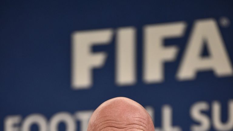 Gianni Infantino says a 48 team World Cup would mean "more development and more passion for everyone"