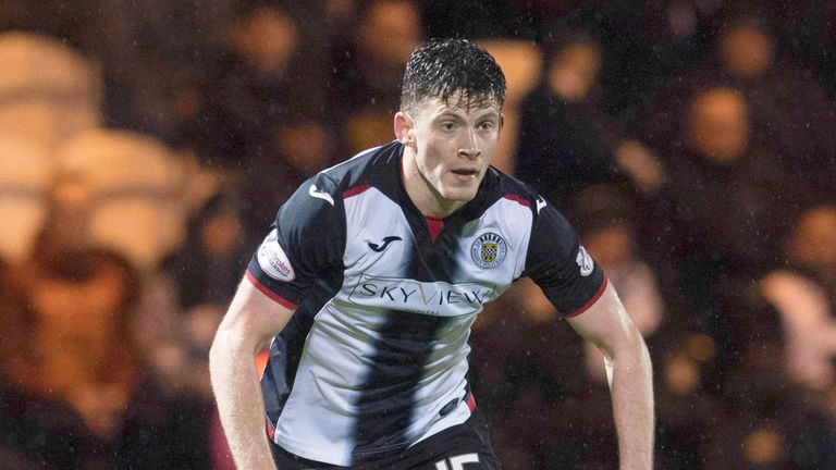 Jack Baird has made 33 appearances for St Mirren in all competitions this season