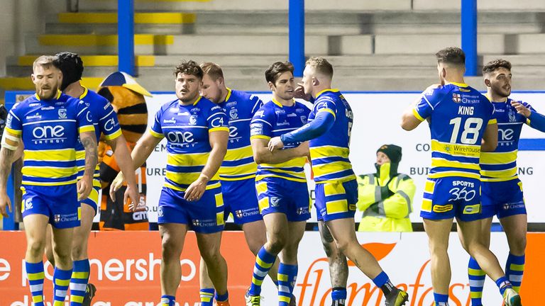 Jame Mamo crossed for two tries in his first start for Warrington