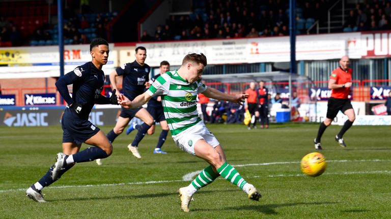 James Forrest misses an early chance and there would be few better opening