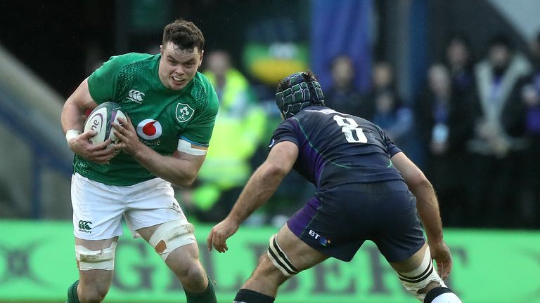 James Ryan is one of a number of Ireland players to come back into the starting XV
