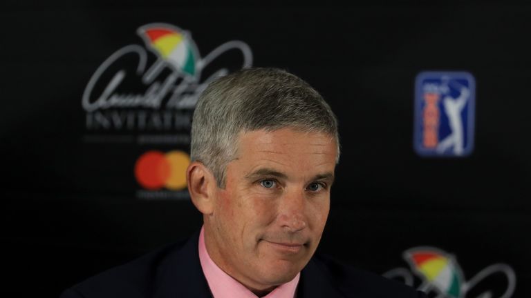 PGA Tour commissioner Jay Monahan defends officials over rules rifts ...