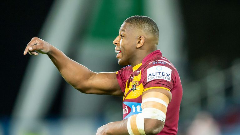 Jermaine McGillvary misses Huddersfield's game away to St Helens with an injury