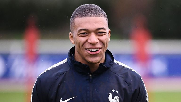 Kylian Mbappe is linked to Real Madrid