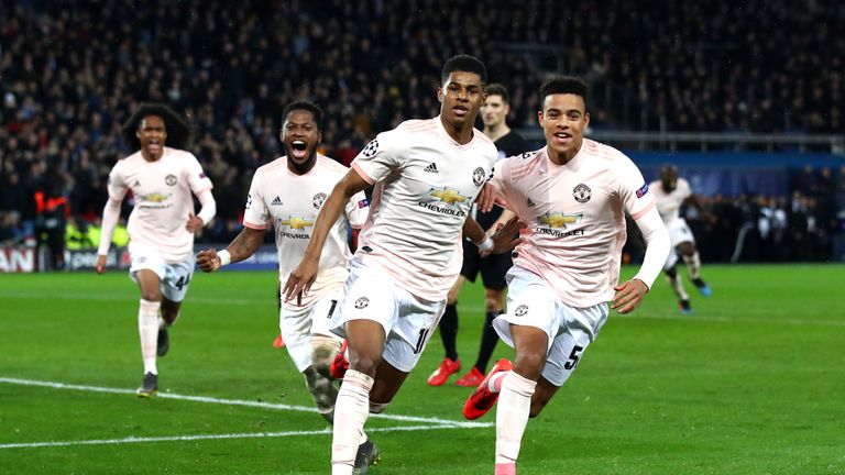 Image result for psg 1-3 man utd