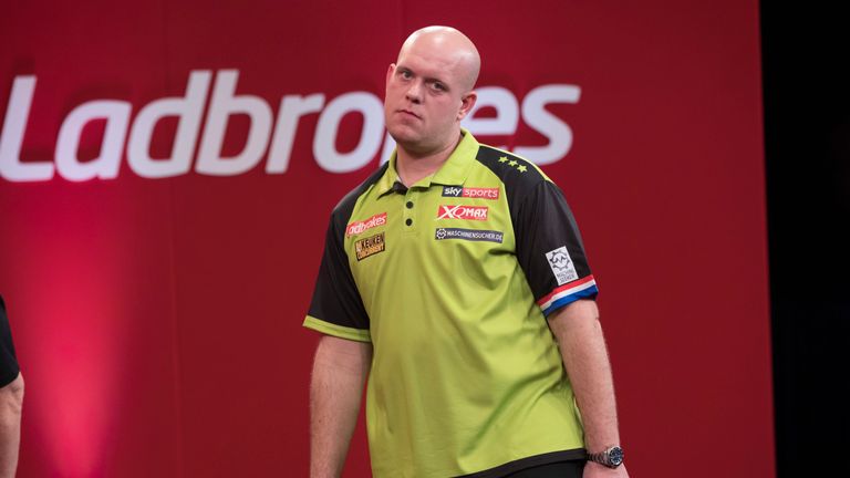 Michael van Gerwen crashed out of the UK Open and was joined by Gary Anderson