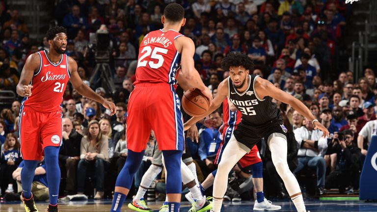 Highlights from the NBA as the Sacramento Kings took on the Philadelphia 76ers at Wells Fargo Center in Philadelphia