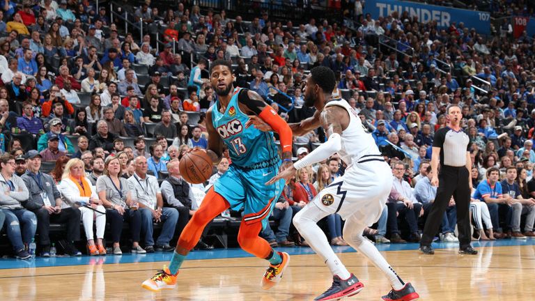 Highlights of the Denver Nuggets' 115-105 win over the Oklahoma City Thunder