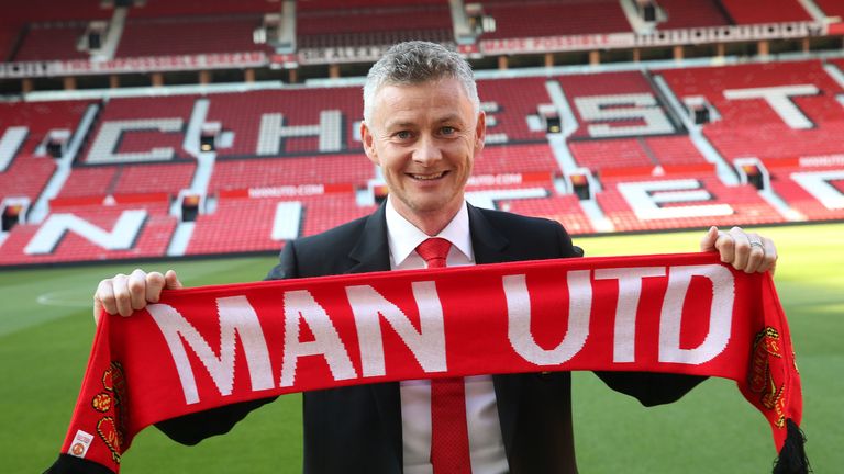 Solskjaer was handed a three-year deal on Thursday last week after a positive start to his caretaker manager role