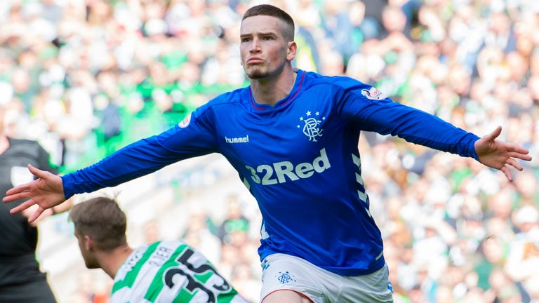 Ryan Kent was named Rangers' Young Player of the Season