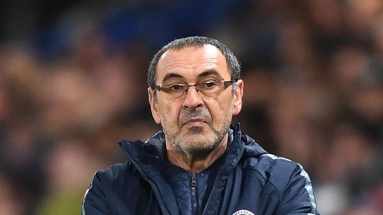 Maurizio Sarri has led Chelsea to three straight wins