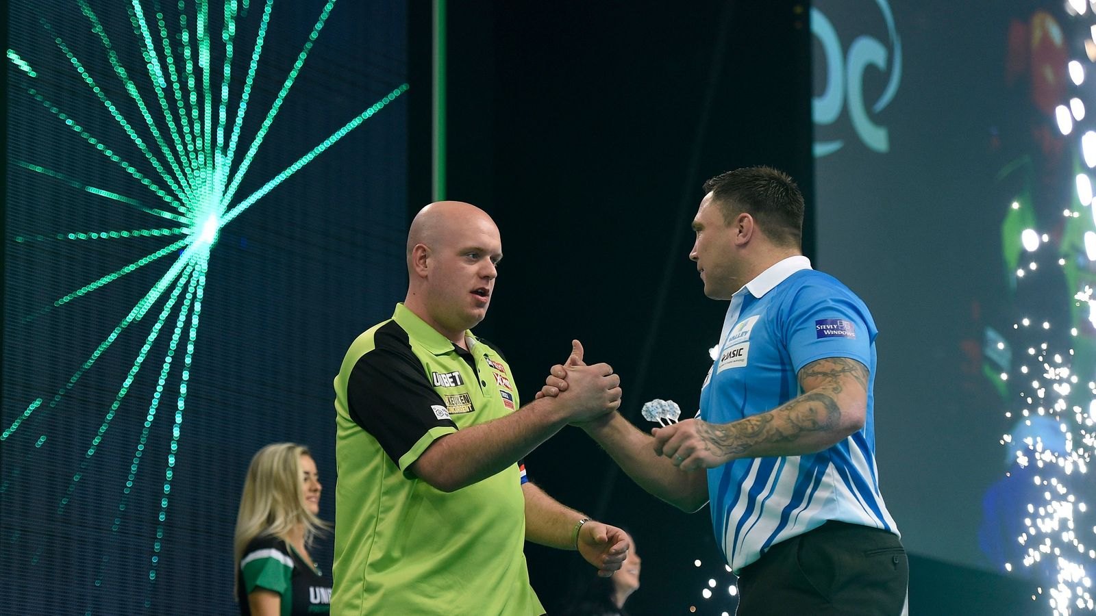 Premier League Darts Michael van Gerwen comes from behind to draw