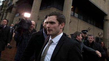 Image of Adam Johnson was released from prison in March