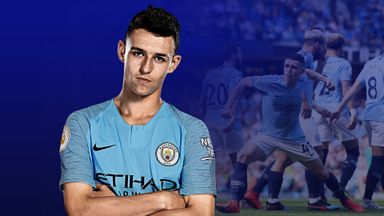 Phil Foden scored his first Premier League goal for Manchester City