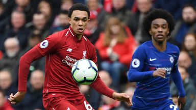 Liverpool had the edge on Chelsea in their 2-0 win at Anfield on Sunday