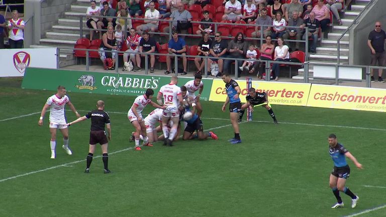 Highlights from the Betfred Super League clash between St Helens and Hull FC