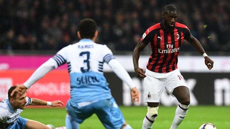 Tiemoue Bakayoko became a fan favourite on loan at AC Milan
