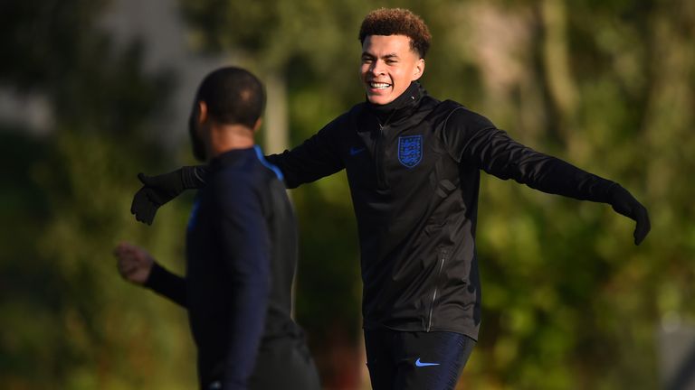Dele Alli praised Raheem Sterling for the way he has dealt with criticism and abuse during his career