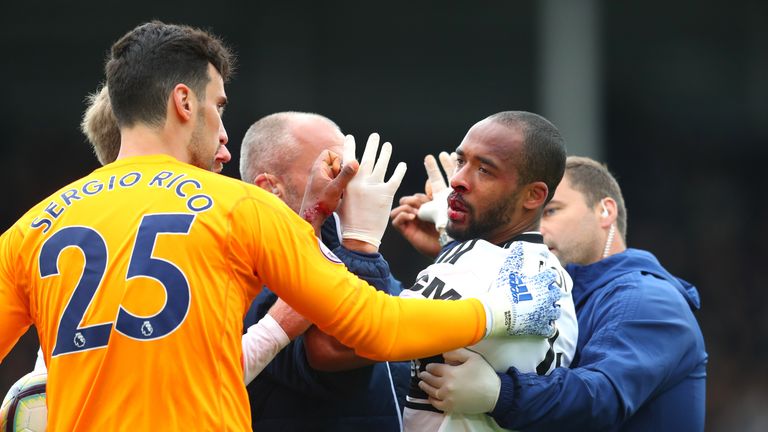 Denis Odoi was struck by team-mate Maxime Le Marchand