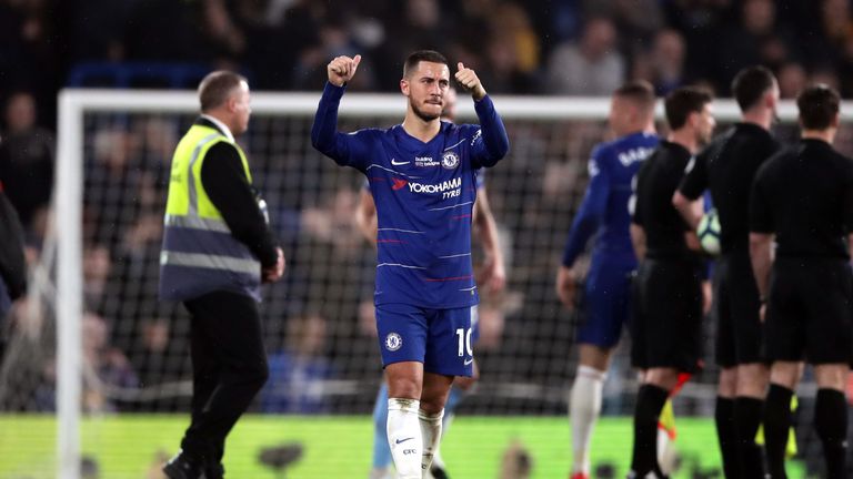 Eden Hazard has been Chelsea's most influential player this season