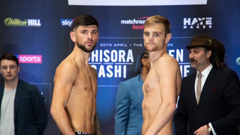 Joe Cordina takes on Andy Townend for British and Commonwealth titles